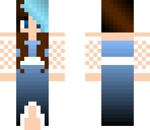 princess kera with blue hair