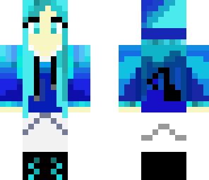 hote blue girl