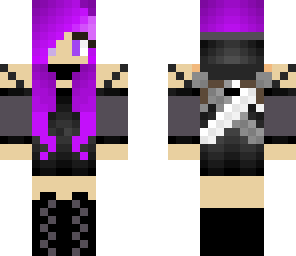 purple pvp girl