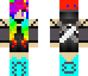 rainbow girl