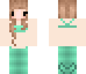 mint green mermaid