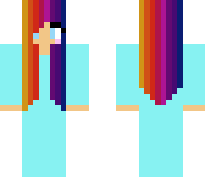 rainbow girl