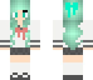 a cute school girl