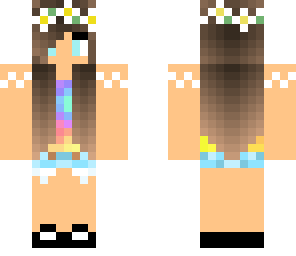 rainbow girl