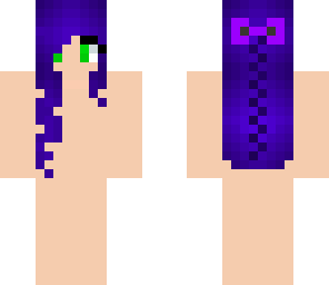 dark blue hair template