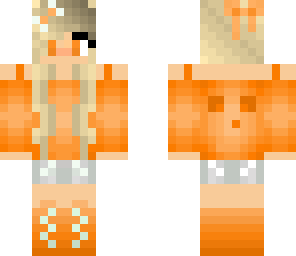 orange slime girl