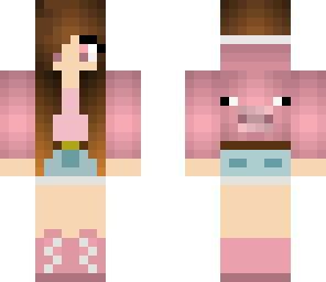 pig girl hoodie