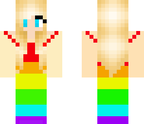 rainbow girl