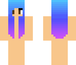 cute ombre skin gal