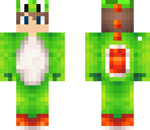 yoshi boy with yoshi hat
