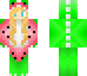 watermelon dino girl