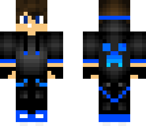 modified blue hoodie