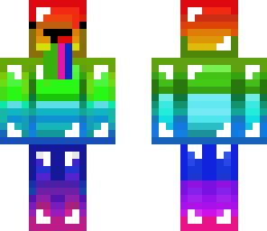 rainbow derp face