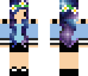 chibi galaxy girl