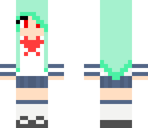 anime school girl