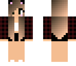 flower cat girl