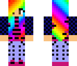 rainbow girl