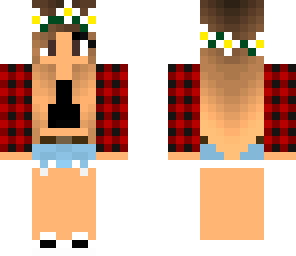 girl flower xd