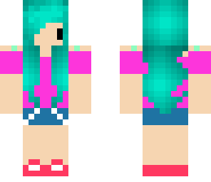 chibi summer girl