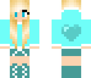 lovely blue girl 3