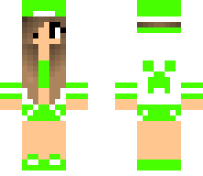 green creeper girl color series