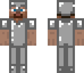 coal armor steve | Minecraft Skin