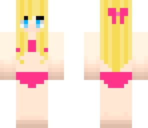 yandere girl with bikini