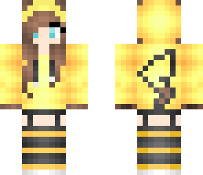 -softy panda- pikachu girl