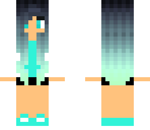 blue dj girl