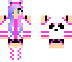 pink panda girl
