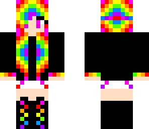 rainbow girl - original