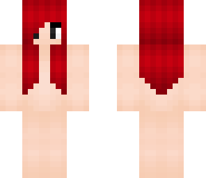 dark red hair skin base