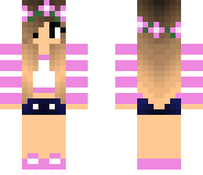 pink girl stripes cute