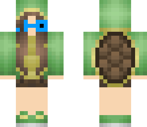 chibi leonardo ninja turtle girl