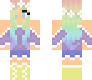 rainbow girl