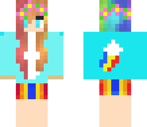 mlp rainbow dash girl