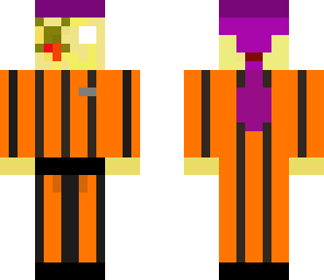 purple guy the prisoner