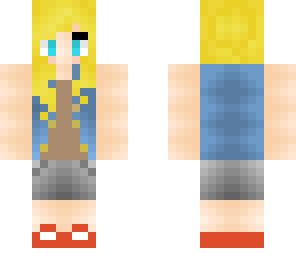 jean jacket girl