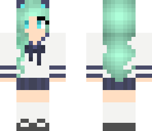 kawaii school girl