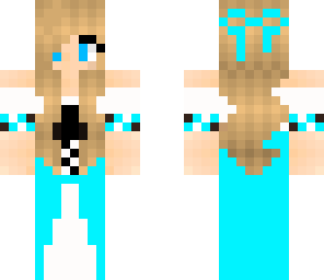 blue elf old fashioned leprechaun girl