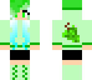 green grape girl fruit girls series