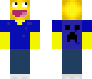 smiley face man