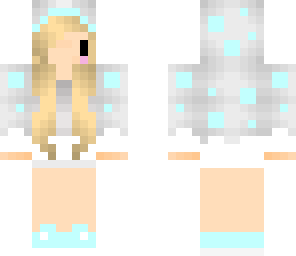 blue cake girl