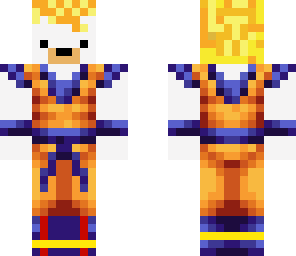 polar bear goku super saiyan
