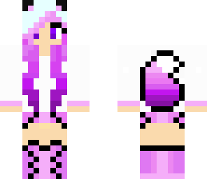purple fox girl