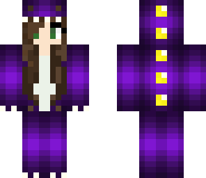 purple dino girl