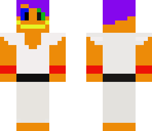 the orange fighter