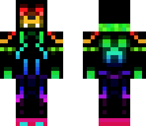 rainbow wolf