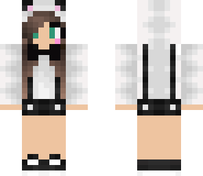 edited panda girl