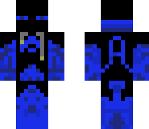 blue gamer enderman